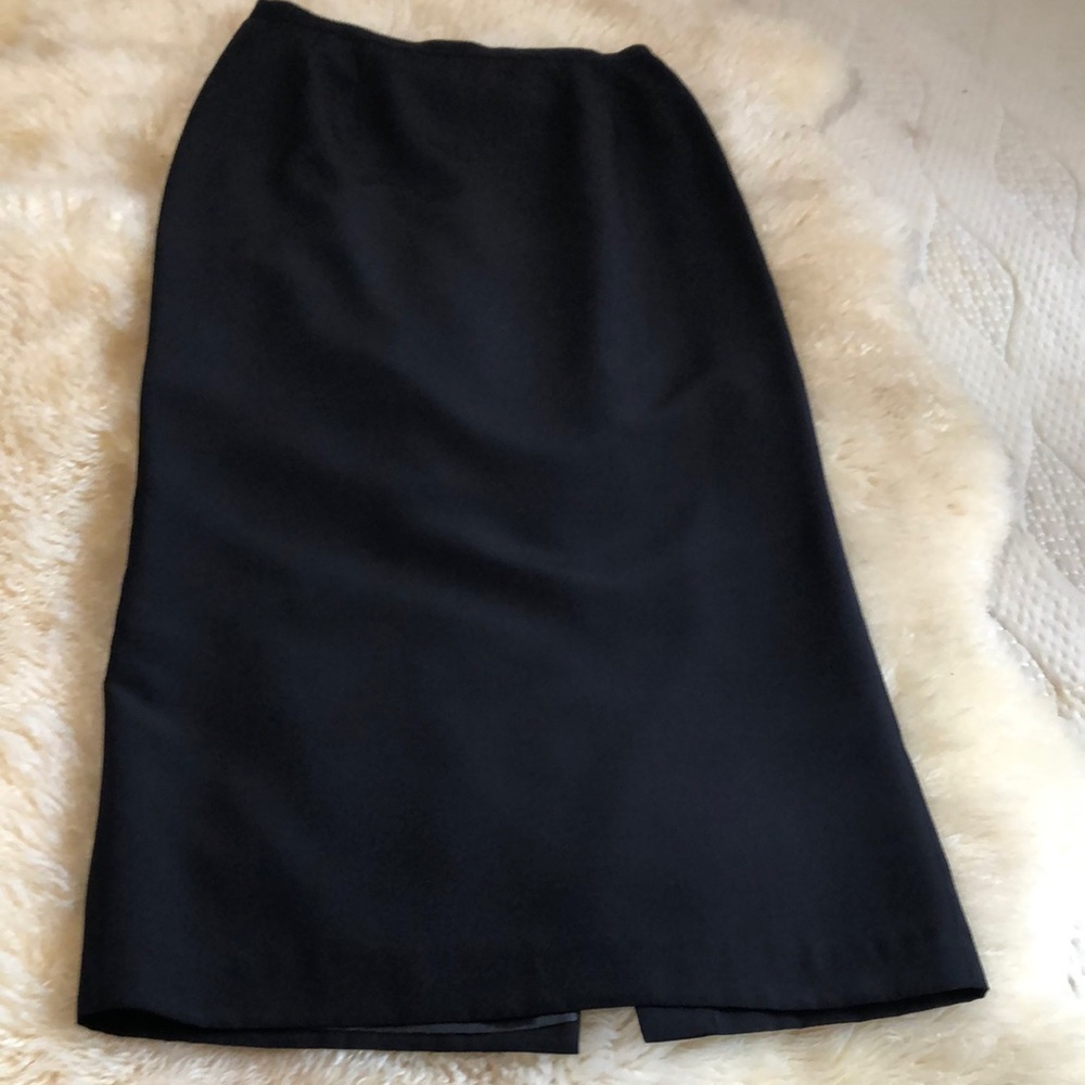 Long black skirt size 8